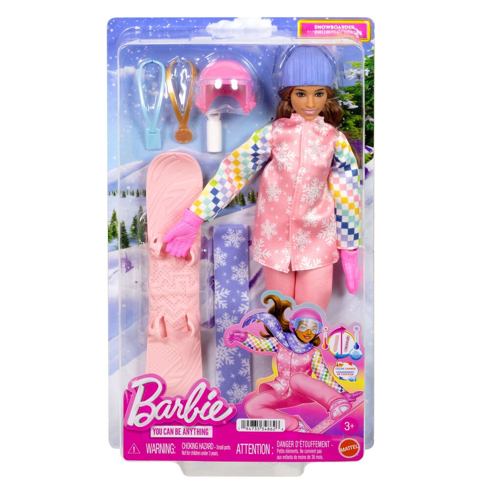 Barbie Snowboarding Doll: Winter Sports Style Meets Imaginative Play